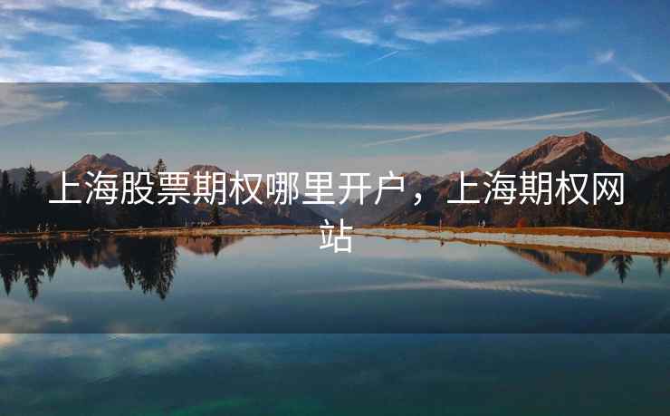 上海股票期权哪里开户，上海期权网站